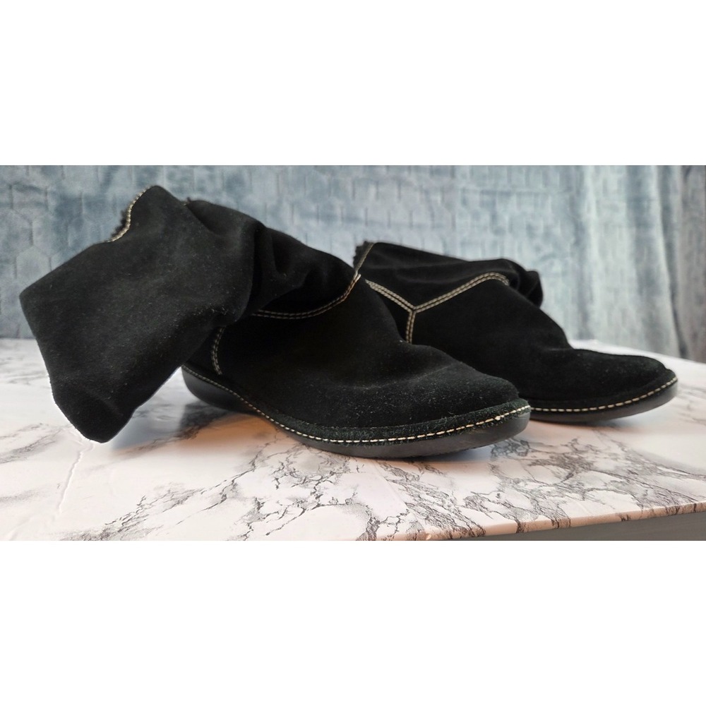 Lands' End Suede Lined Boots Size 8B - Picture 2 of 7